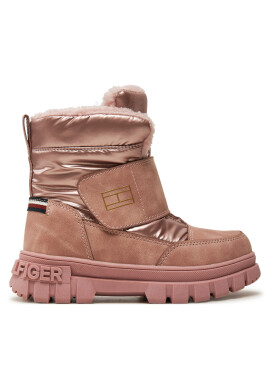 Tommy Hilfiger Апрески Fur Boot T1A5-33607-1492 S Розов - Mera.bg