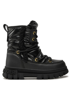 Tommy Hilfiger Апрески Fur Boot T3A5-33610-1695 M Черен - Mera.bg