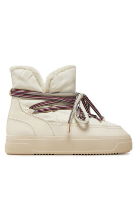Tommy Hilfiger Апрески Snowboot Monogram Faux Fur FW0FW08389 Бежов - Mera.bg