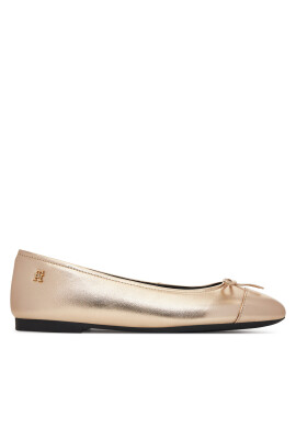 Tommy Hilfiger Балеринки Metallic Toe-Cap FW0FW08920 Златист - Mera.bg