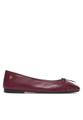 Tommy Hilfiger Балеринки Patent Toe-Cap FW0FW08830 Бордо - Mera.bg