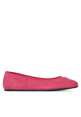 Tommy Hilfiger Балеринки Th Hardware Suede Ballerina FW0FW08655 Розов - Mera.bg