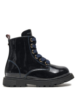 Tommy Hilfiger Ботуши Lace-Up Bootie T1A5-33564-1237 M Тъмносин - Mera.bg