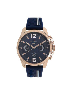 Tommy Hilfiger Часовник Decker 1791474 Тъмносин - Mera.bg