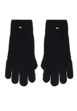 Tommy Hilfiger Дамски ръкавици Flag Fluffy AW0AW17797 Черен - Mera.bg