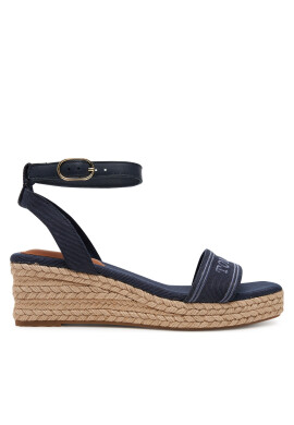 Tommy Hilfiger Еспадрили Espad Mid Wedge FW0FW08805 Тъмносин - Mera.bg