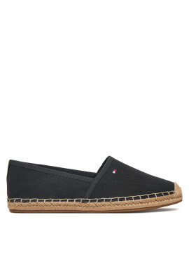 Tommy Hilfiger Еспадрили Flag Canvas Espadrille FW0FW08541 Черен - Mera.bg