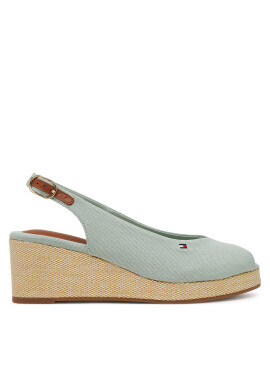 Tommy Hilfiger Еспадрили Flag Mid Wedge Espad Slingback FW0FW08595 Светлосиньо - Mera.bg