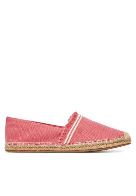 Tommy Hilfiger Еспадрили Fringe Canvas Closed Espadrille FW0FW08881 Розов - Mera.bg