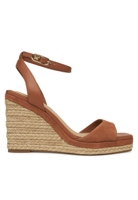Tommy Hilfiger Еспадрили Leather & Suede High Wedge Espad FW0FW08803 Кафяв - Mera.bg