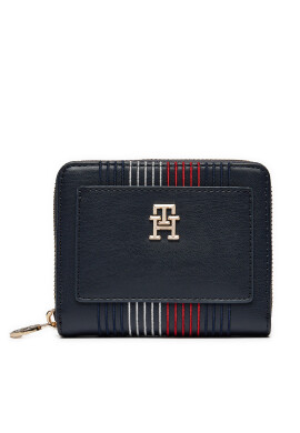 Tommy Hilfiger Голям дамски портфейл Distinct Med Za Corp AW0AW16737 Тъмносин - Mera.bg