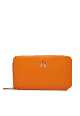 Tommy Hilfiger Голям дамски портфейл Iconic Tommy Large Za AW0AW16009 Оранжев - Mera.bg