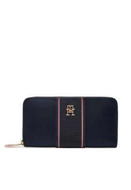 Tommy Hilfiger Голям дамски портфейл Poppy Lrg Za Corp AW0AW17271 Тъмносин - Mera.bg