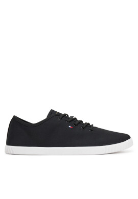 Tommy Hilfiger Гуменки Canvas Lace Up Sneaker FW0FW08641 Черен - Mera.bg