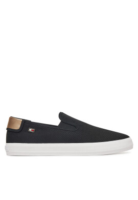 Tommy Hilfiger Гуменки Vulc Canvas Slip-On Sneaker FW0FW08645 Черен - Mera.bg