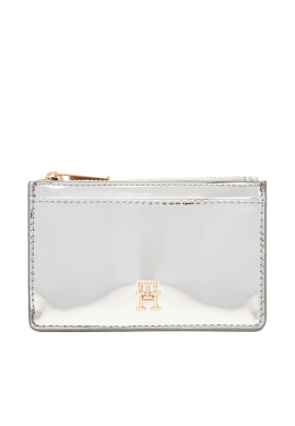 Tommy Hilfiger Калъф за кредитни карти Long Cc Holder Met AW0AW18038 Сребрист - Mera.bg