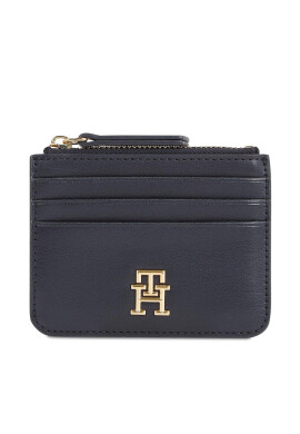 Tommy Hilfiger Калъф за кредитни карти Th Refined Cc Holder AW0AW16016 Тъмносин - Mera.bg