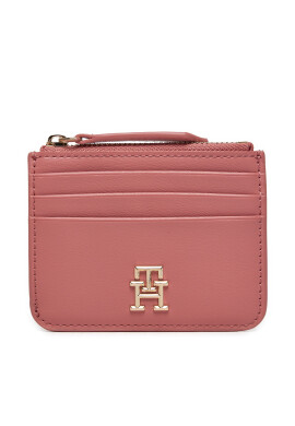 Tommy Hilfiger Калъф за кредитни карти Th Refined Cc Holder AW0AW16016 Розов - Mera.bg