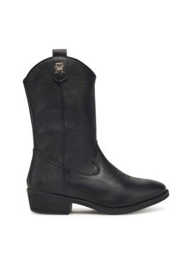 Tommy Hilfiger Каубойски обувки T3A6-34040-0036999 Черен - Mera.bg