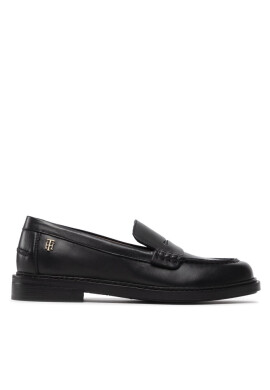 Tommy Hilfiger Лоуфъри Th Preppy Flat Loafer FW0FW06676 Черен - Mera.bg