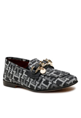 Tommy Hilfiger Лоуфъри Chain Loafer Denim FW0FW06930 Denim Monogram 0G4 - Mera.bg