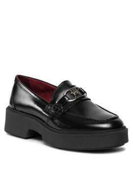 Tommy Hilfiger лоуфъри с дебела подметка Th Hardware Loafer FW0FW07329 Black BDS - Mera.bg
