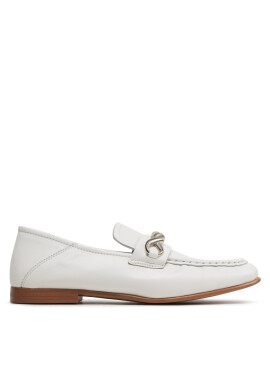 Tommy Hilfiger Лоуфъри Th Chain Feminne Loafer FW0FW07077 Екрю - Mera.bg