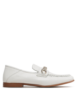 Tommy Hilfiger Лоуфъри Th Chain Feminne Loafer FW0FW07077 Екрю - Mera.bg