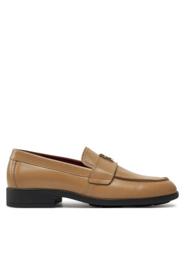 Tommy Hilfiger Лоуфъри Th Leather Classic Loafer FW0FW07961 Каки - Mera.bg
