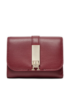 Tommy Hilfiger Малък дамски портфейл Th Heritage Med AW0AW16579 Бордо - Mera.bg