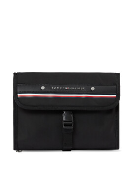 Tommy Hilfiger Несесер Th Central Repreve Washbag AM0AM11276 Черен - Mera.bg