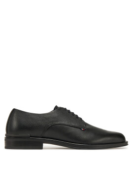 Tommy Hilfiger Обувки Core Hilfiger Leather Shoe FM0FM05375 Черен - Mera.bg