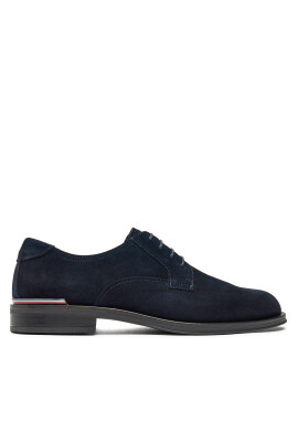 Tommy Hilfiger Обувки Core Rwb Hilfiger Suede Shoe FM0FM04868 Тъмносин - Mera.bg