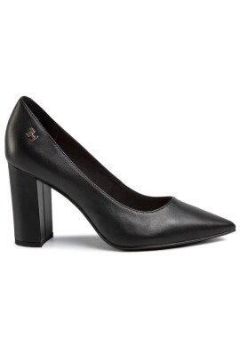 Tommy Hilfiger Обувки Feminine Leather High Heel Pump FW0FW04870 Black BDS - Mera.bg