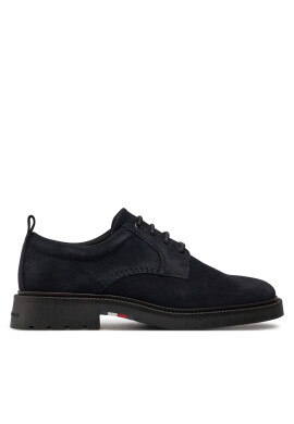 Tommy Hilfiger Обувки Light Hilfiger Lwt Suede Shoe FM0FM05088 Тъмносин - Mera.bg
