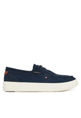 Tommy Hilfiger Обувки Modern Light Hybrid Suede Boat S FM0FM05352 Тъмносин - Mera.bg