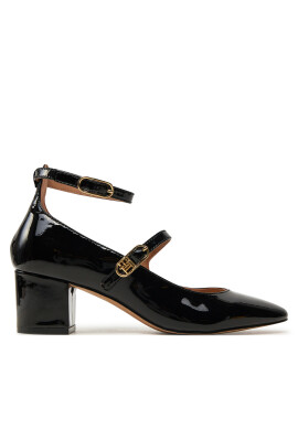 Tommy Hilfiger Обувки на ток Pump Double Strap Patent Leather FW0FW08566 Черен - Mera.bg