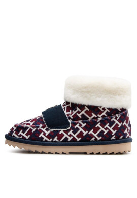 Tommy Hilfiger Пантофи Monogram FW0FW06717 Тъмносин - Mera.bg