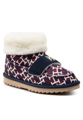 Tommy Hilfiger Пантофи Monogram FW0FW06717 Тъмносин - Mera.bg