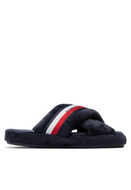 Tommy Hilfiger Пантофи Comfy Home Slippers With Straps FW0FW06587 Тъмносин - Mera.bg