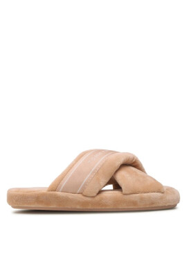 Tommy Hilfiger Пантофи Comfy Home Slippers With Straps FW0FW06888 Бежов - Mera.bg