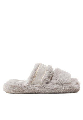 Tommy Hilfiger Пантофи Fur Basics Slipper FW0FW08343 Сив - Mera.bg