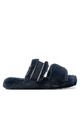 Tommy Hilfiger Пантофи Fur Basics Slipper FW0FW08343 Тъмносин - Mera.bg