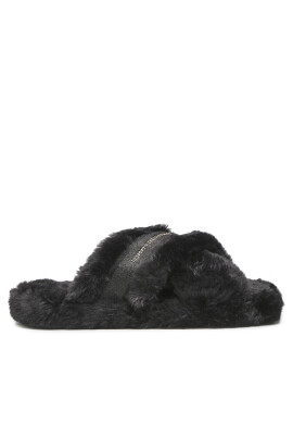 Tommy Hilfiger Пантофи Fur Home Slippers Wiht Straps FW0FW06889 Черен - Mera.bg