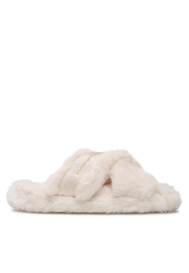 Tommy Hilfiger Пантофи Fur Home Slippers Wiht Straps FW0FW06889 Бежов - Mera.bg