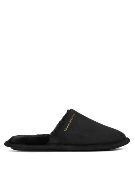 Tommy Hilfiger Пантофи Soft House Shoe FW0FW08853 Черен - Mera.bg