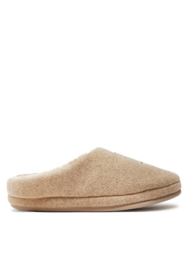 Tommy Hilfiger Пантофи Th Embroidered Basics Slipper FW0FW08135 Бежов - Mera.bg