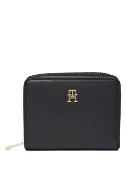 Tommy Hilfiger Портфейл Th Icon Med Za Flap AW0AW17742 Черен - Mera.bg
