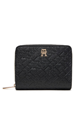 Tommy Hilfiger Портфейл Th Icon Med Za Flap Mono AW0AW17743 Черен - Mera.bg