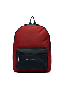 Tommy Hilfiger Раница Essential Colorblock Backpack AU0AU01917 Червен - Mera.bg